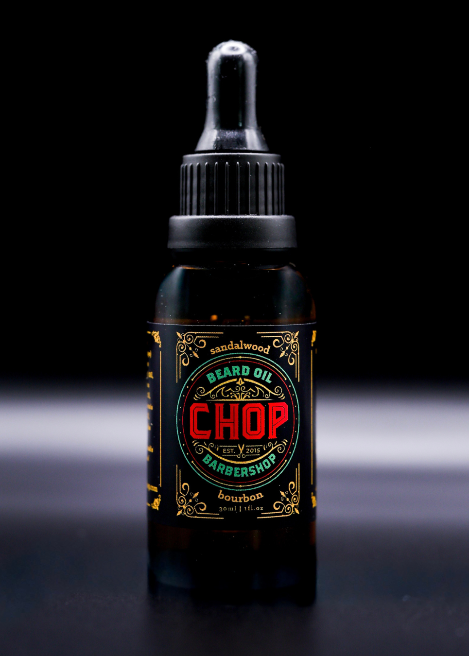 CHOP Beard Oil (Sandalwood & Bourbon)